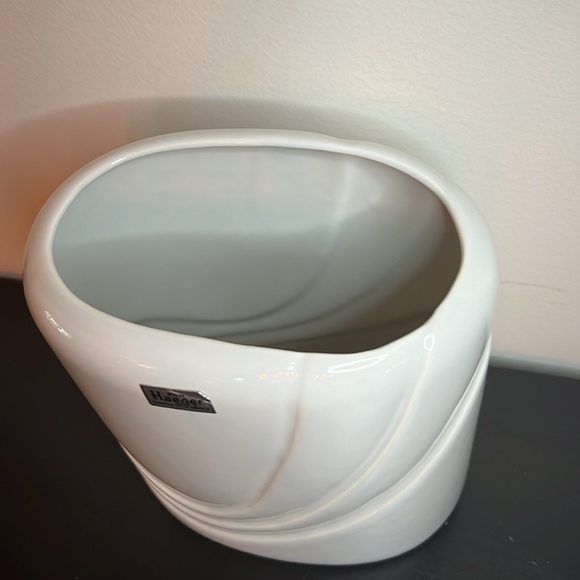 Vintage 1984 Royal Haeger Light Grey Waterfall Vase 4360 - Picture 3 of 5